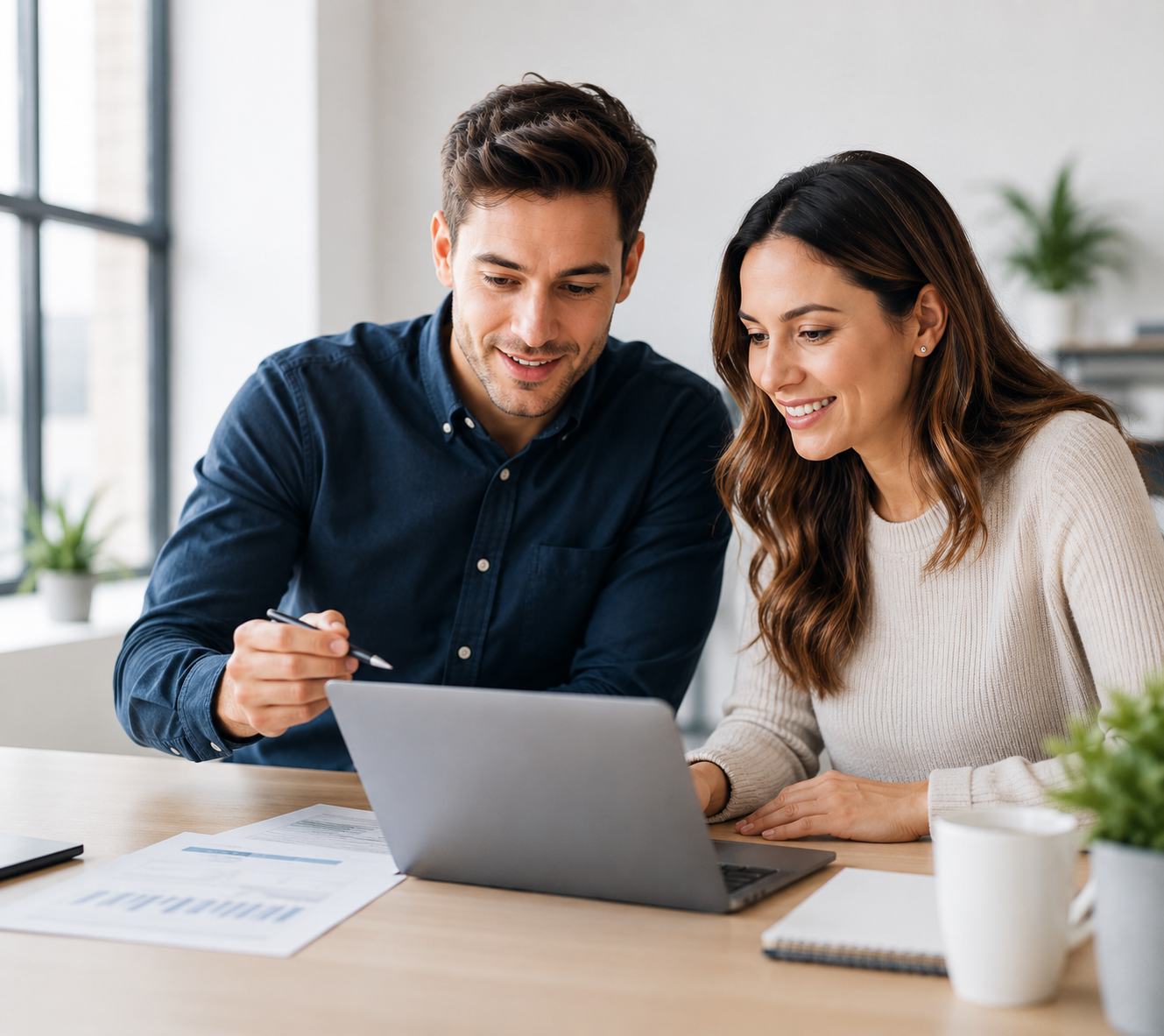 Business support graphic
