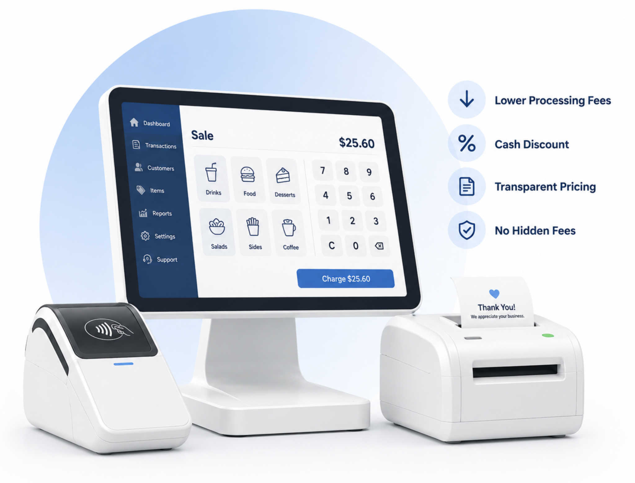 Merchant services graphic